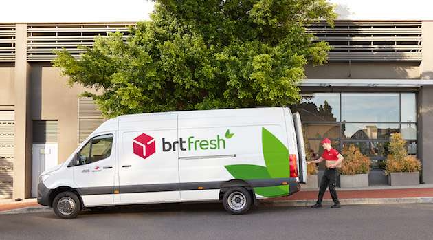 BRT entra nella consegna dei prodotti alimentari freschi