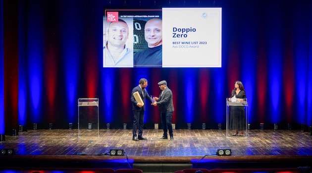 Alla catena di pizzerie Doppio Zero l’Asti DOCG Award la miglior carta dei vini