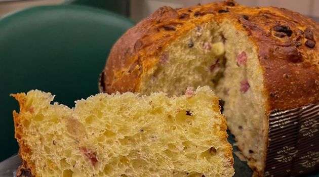 Manuel Maiorano lancia il panettone salato con la Cinta Senese Dop