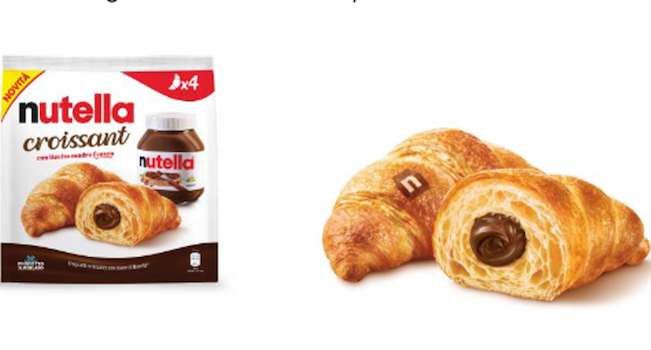 Ferrero lancia i Nutella Croissant per il canale bar