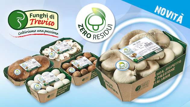 Il Consorzio Funghi di Treviso ampia la gamma Zero Residui