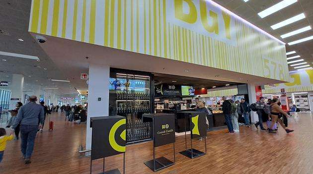 Sparkling Bar all’aeroporto di Bergamo in collaborazione tra Chef Express e Contadi Castaldi