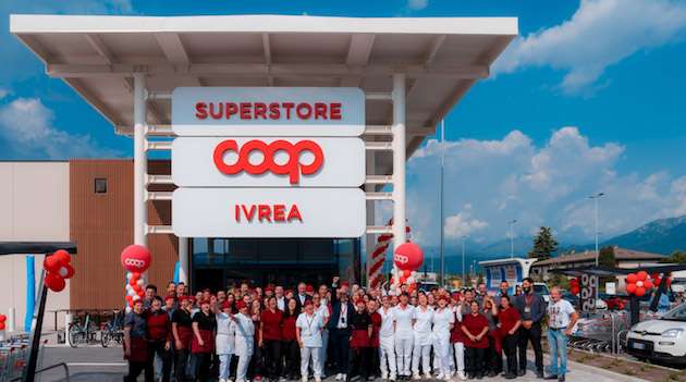 Coop apre a Ivrea un superstore