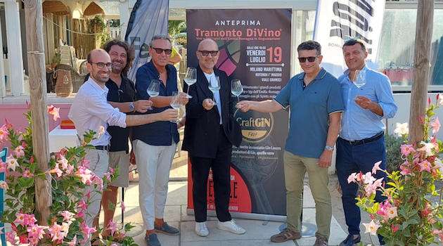 A Milano Marittima il Craft Gin Fest, venerdì 19 con Tramonto DiVino