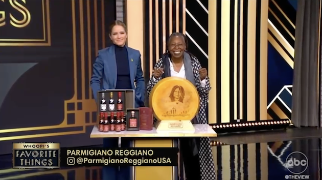 Campagna USA per il vero Parmigiano Reggiano con testimonial Whoopi Goldberg