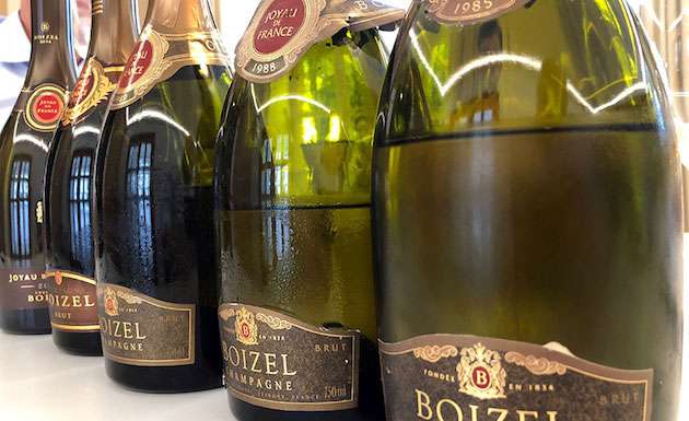 Lo Champagne Boizel distribuito da Allegrini