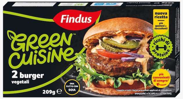 Findus presenta i nuovi burger vegetali