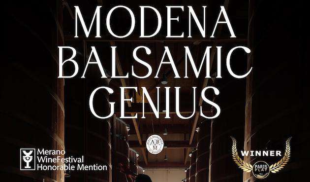 Il cortometraggio “Modena Balsamic Genius” premiato al Paris Play Film Festival
