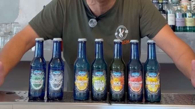 Francesco Mortai con la gamma completa Frutta Frizzante Derby Blue OK